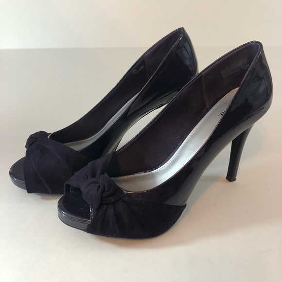 fioni peep toe heels